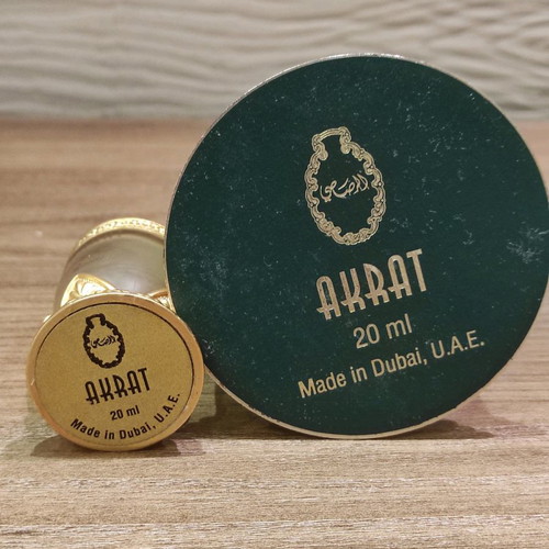 Rasasi Akrat perfume oil used, 20ml, oriental floral scent