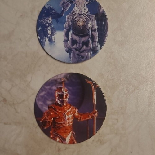 Power Rangers taps like new, 2 Slammer Saban 1996 taps