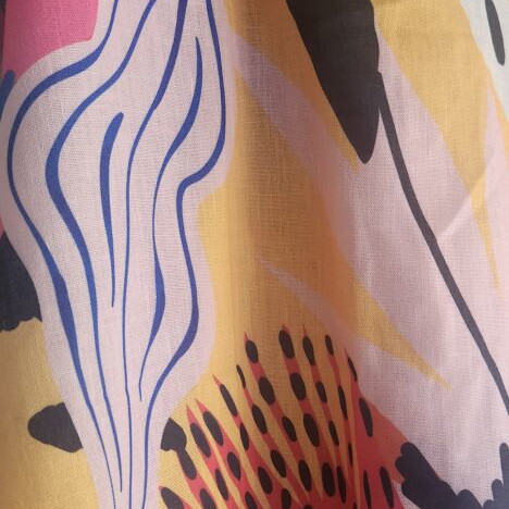 JBL Monica Tropical Mini Dress pink S/M like new