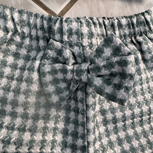 Girls' set for 3-year-old like new, white and green