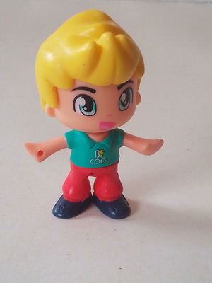 Pinypon Interchangeable Heads Hair figure used, height 7 cm
