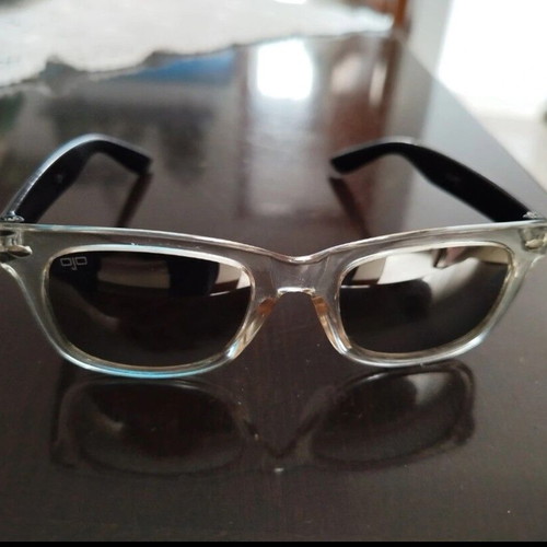 OJO Junior sunglasses like new, black and silver