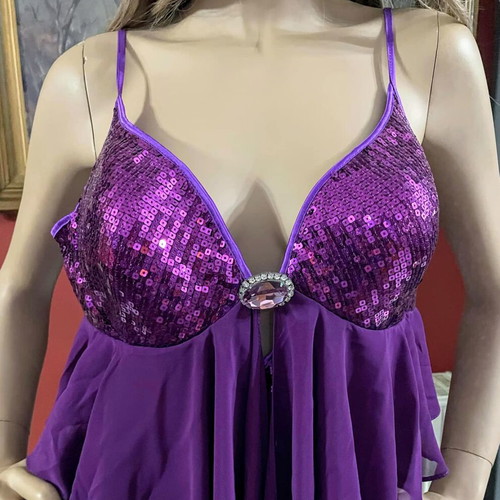 Live Forever purple dress