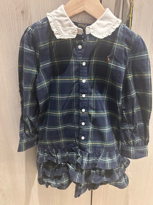 Ralph Lauren dress with belt for 4-year-old girl like new