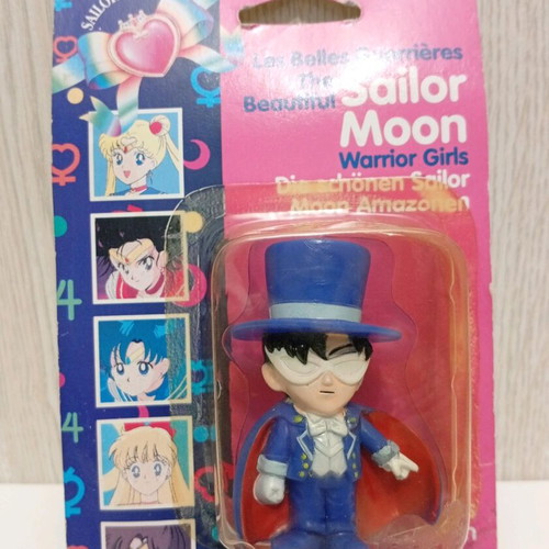 Vintage Sailor Moon Tuxedo Mask Prince Bandai TKTT figure used