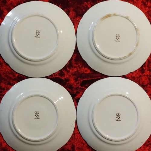 Dishes used, pack of 4, Austrian porcelain from the 1950s
