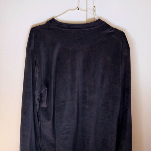 Long-sleeve pajama shirt with unicorn, used, size XXL, dark blue