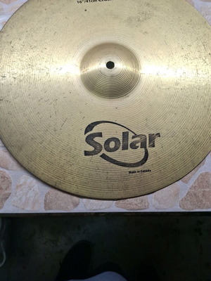 Solar 16 ιντσών Alloy Crash πιατίνι