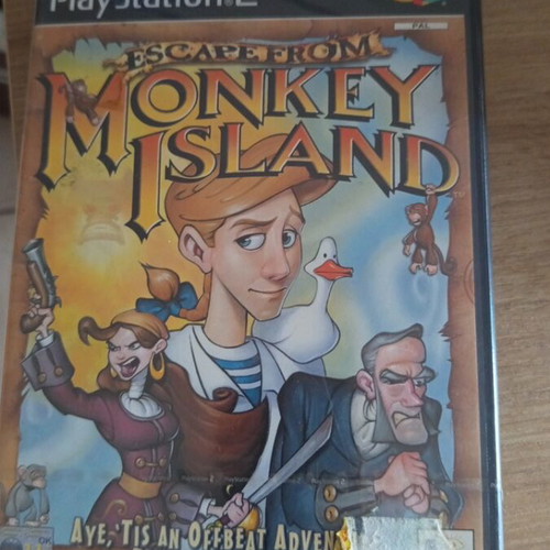 Escape from Monkey Island PlayStation 2 sealed puzzle game