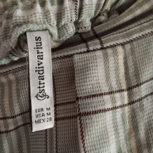 Stradivarius women's pants used, size M 38 10, green