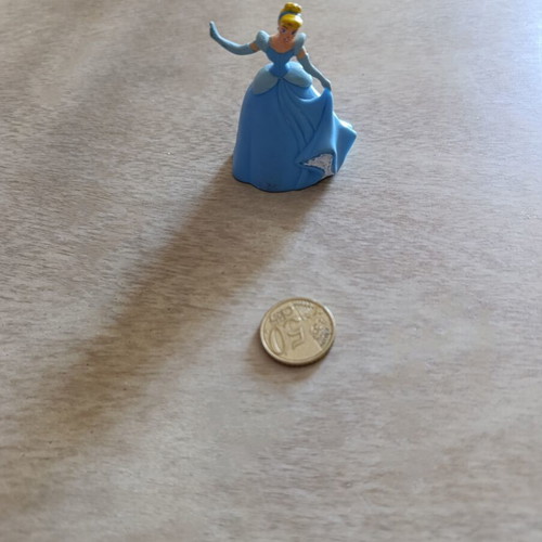 Cinderella princess figure used