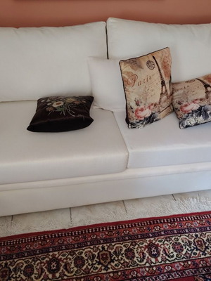 Double sofa bed used