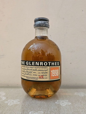 Glenrothes 1998-2009 whisky miniature new, 100ml