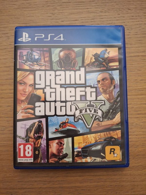 Grand Theft Auto V PlayStation 4 game like new