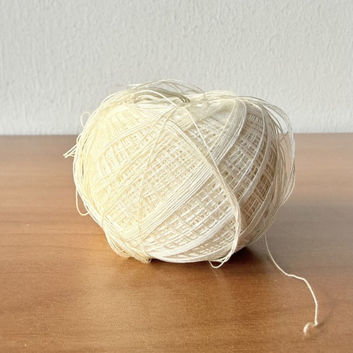 Knitting and Embroidery Set with Threads, Crochet Hook, and Ribbons