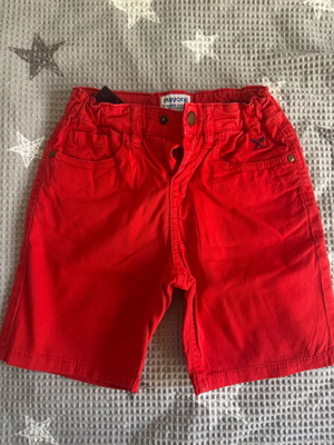 Mayoral boys' shorts like new, size 110 cm, red