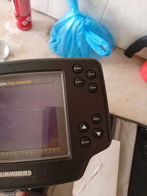 Depth finder like new with carrying bag