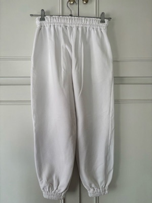 AME sweatpants like new, one size, white