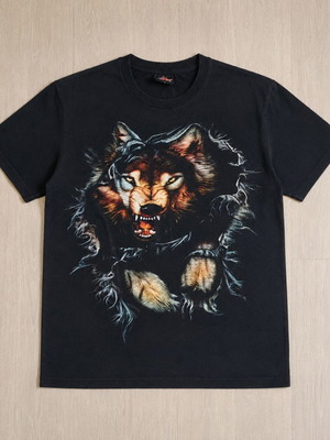 Hate Hero T-shirt used, 100% cotton, size S, black