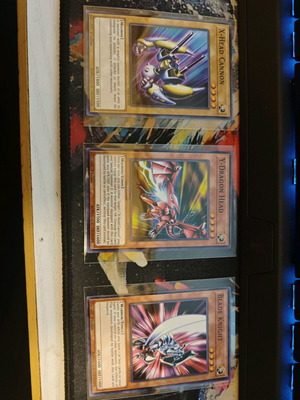 X-Head Cannon + Y-Dragon Head + Blade Knight 1st Edition new