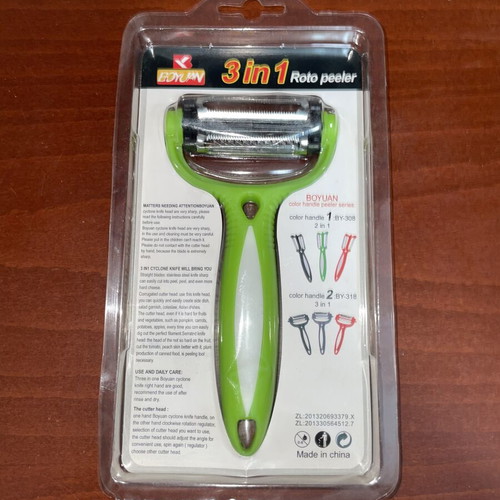 Boyue 3 in 1 Roto Peeler vegetable peeler