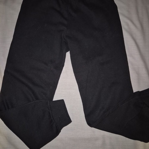 Black sportswear pants used for 10-11 years old boys