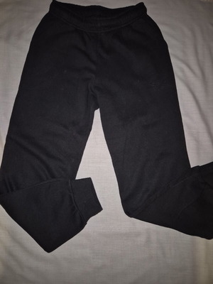 Black sportswear pants used for 10-11 years old boys