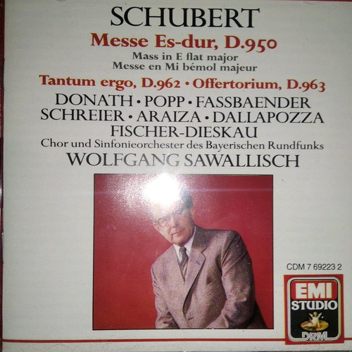 Frans Schubert Messe Es-Dur CD used, classical music
