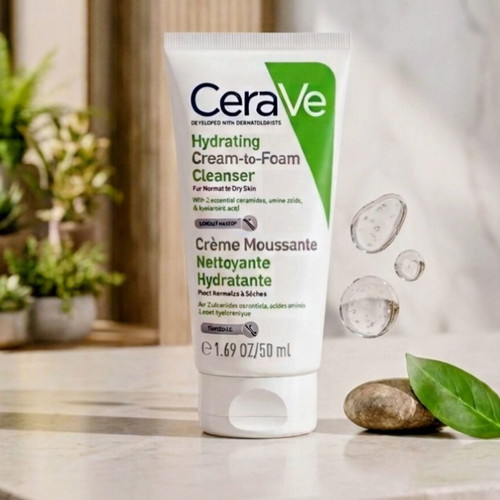 CeraVe Hydrating Cream-to-Foam Cleanser new, unused with seal