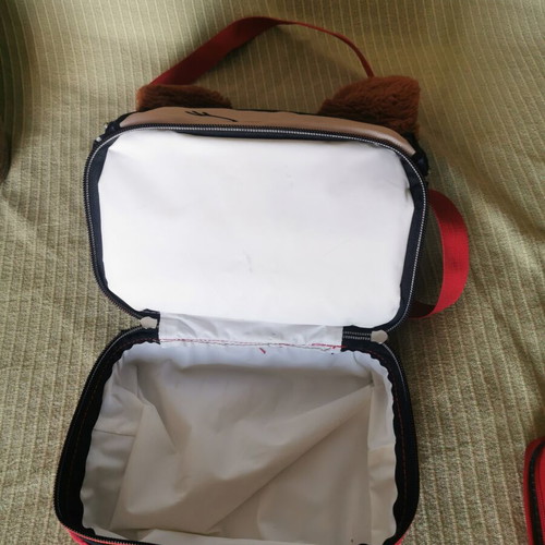 School bag set used with lunch bag and pencil case