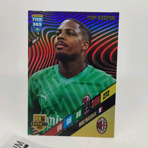 Maignan Top Keeper collectible card AC Milan like new