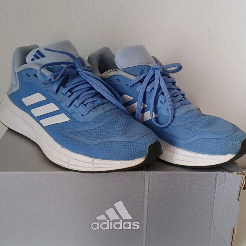 Adidas Duramo 10 women's athletic shoes used, size 40 2/3, blue