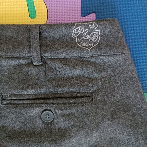 Bershka medium short pants grey like new