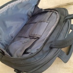 Tablet carrying bag used, black, soft material