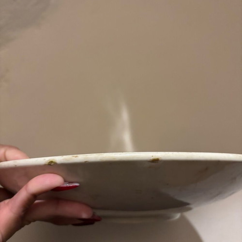 Ceramic platter used, rare