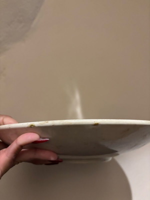 Ceramic platter used, rare