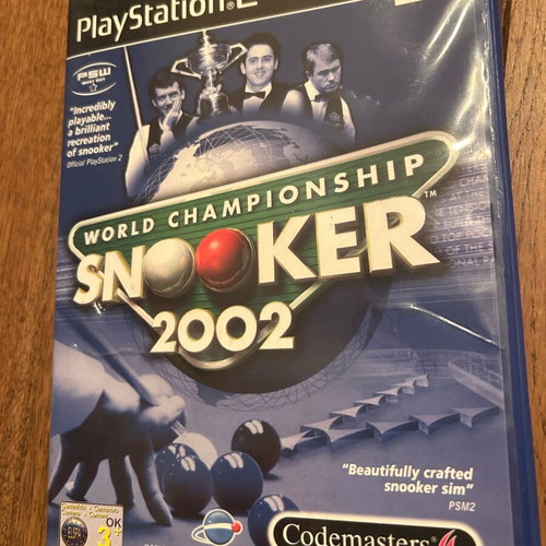 World Championship Snooker 2002 for PS2 used