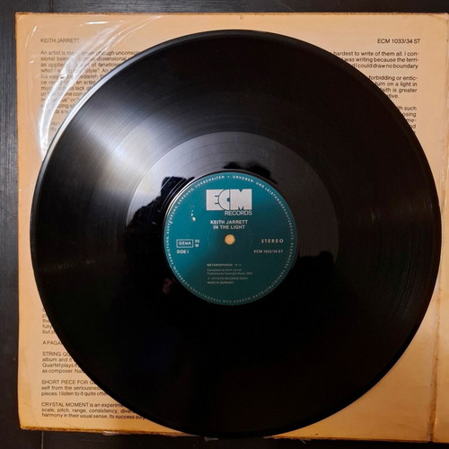 Keith Jarrett In The Light 2xLP album used, jazz