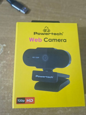 Web Camera PowerTech PT-1426 καινούργια 720p HD με μικρόφωνο