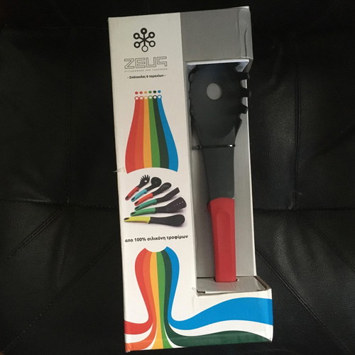 Kitchen tools silicone spoons set of 6 Zeus brand new