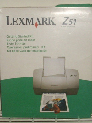 Lexmark Z51 Installation and User Manual like new