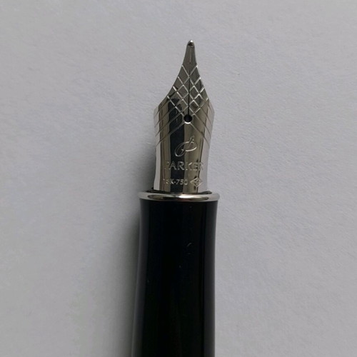 Parker Sonnet pen blue lacquer new with silver details