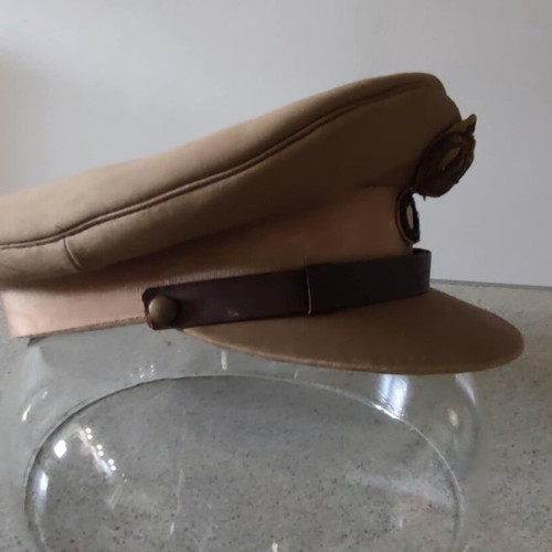 Summer officer uniform cap 1955 Greek army used