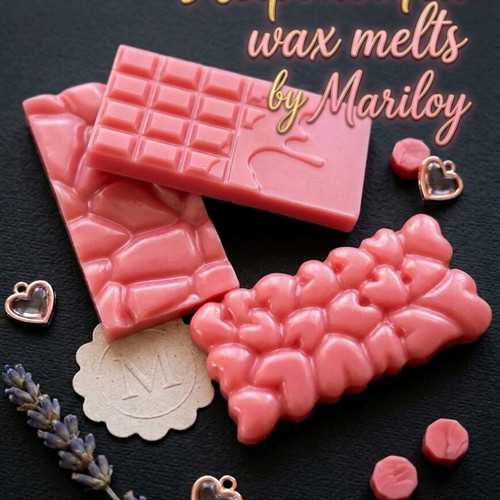 Wax Melts Bars Moroccan Rose Set of 3 new