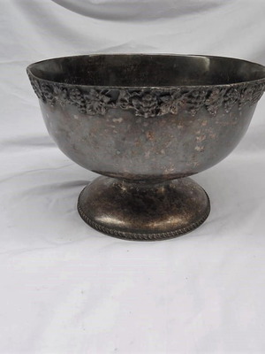 Προπολεμικό επάργυρο σκεύος διακοσμητικό από Αμερική