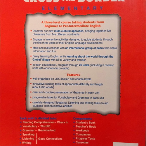 Cross the Border Companion Coursebook Elementary new