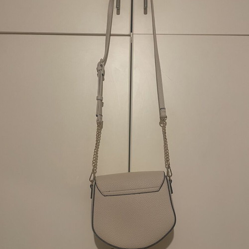 Kem leather crossbody bag beige like new