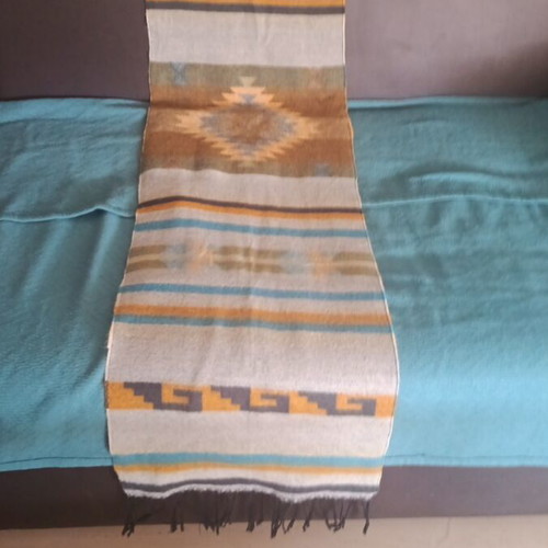 Boho Scarf Mini Throw Like New