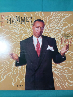 MC Hammer Pray 12" single vinyl record