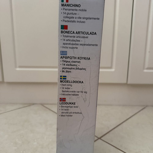 Articulated doll new, unused